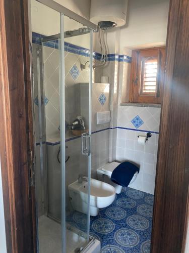 A bathroom at Casa Francesca