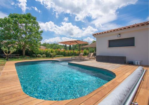 Maison 110m2, piscine, 3ch