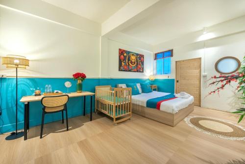 Katil atau katil-katil dalam bilik di SHIN Hotel Chinatown