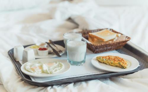 Mad på pensionatet eller i nærheden