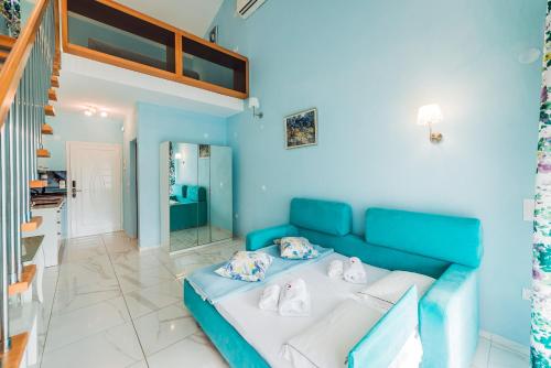 Ένα ή περισσότερα κρεβάτια σε δωμάτιο στο Dream Boutique Apartments
