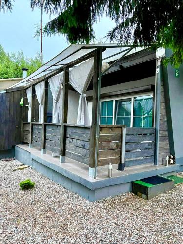 Domek letniskowy nad jeziorem Gołdap