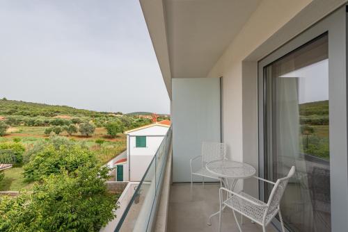 Balkón nebo terasa v ubytování Rooms & Apartments Niko