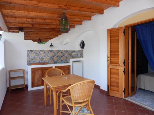 Dining area in a panziókat