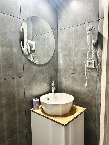 Koupelna v ubytování Madi Apartamenty