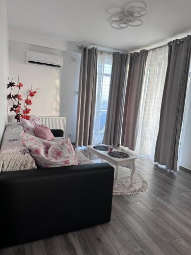 Χώρος καθιστικού στο Apartament 2 camere