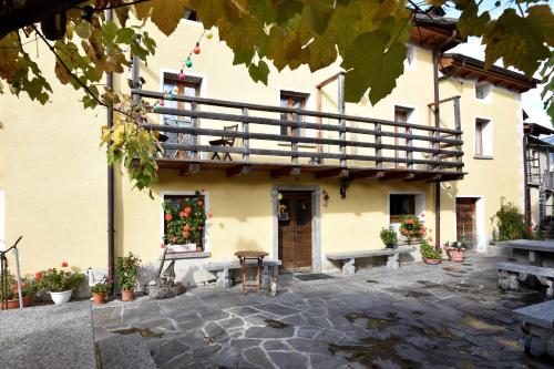 Budova, kde se bed and breakfast nachází