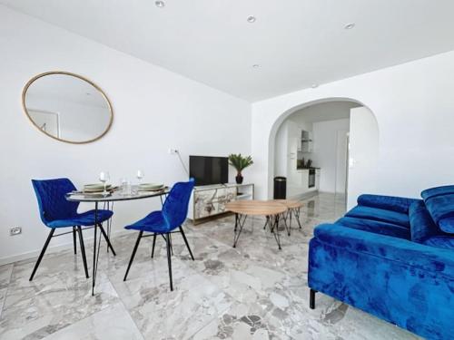 Élégant T2 avec Jardin Central