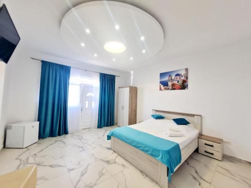 Postel nebo postele na pokoji v ubytování Casa Nicola