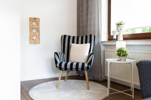 Χώρος καθιστικού στο Wohnung Frodl AstenAmbiente in Winterberg