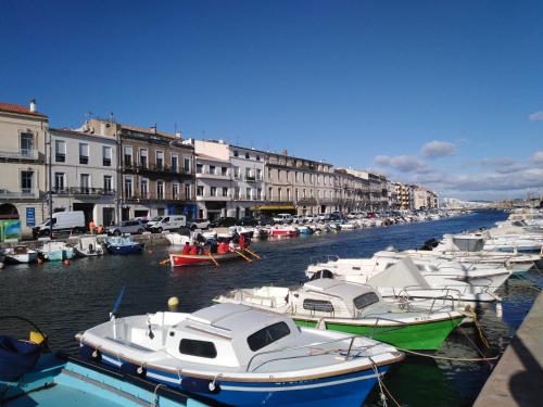 Les mythiques canaux de Sete, vue d'exception !