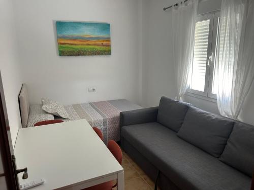 Χώρος καθιστικού στο La Casita de Blanca