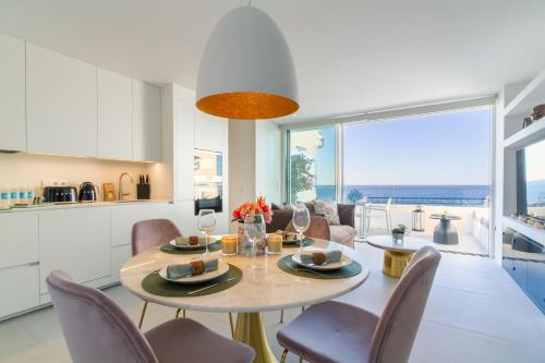 MARBELLA BANUS SUITES - Brand New Exclusive Puerto Banús Port Seafront Apartment - 2BR - 2BA - Outdoor Terrace - Spectacular Mediterranean Views - Heart of Puerto Banús Marina - Steps from El Corte Ing Luxury Shopping