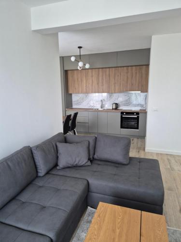 Η κουζίνα ή μικρή κουζίνα στο Frekuenca Apartments