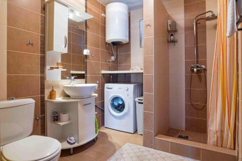 Koupelna v ubytování Krasici Suntime apartment