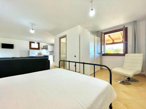 Cama o camas de una habitación en Cronta Apartments