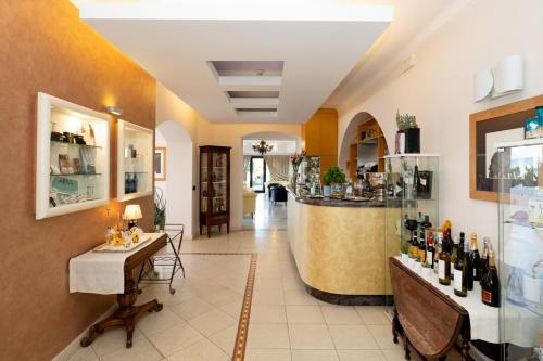 Nápoje v ubytování Hotel Albatros Varigotti