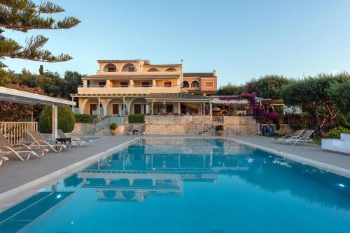 Πισίνα στο ή κοντά στο Hill Lofos Hotel