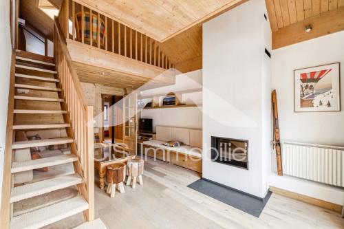 Résidence Le Vallon - Appartement 4 pièces avec mezzanine pouvant accueillir jusqu'à 6 personnes situé à Méribel centre proche des commerces et des pi MAE-1715