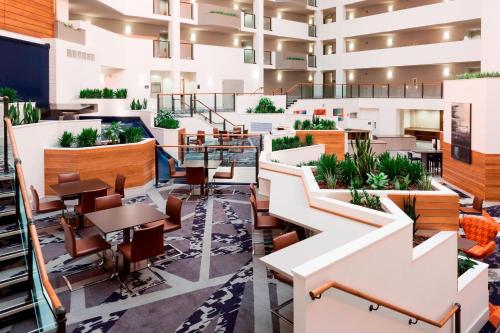Χώρος καθιστικού στο Residence Inn by Marriott Seattle Downtown/Lake Union