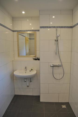 Koupelna v ubytování Ferienwohnung Rosenbach