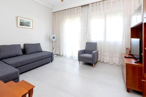 Χώρος καθιστικού στο Jenny's Αpartment