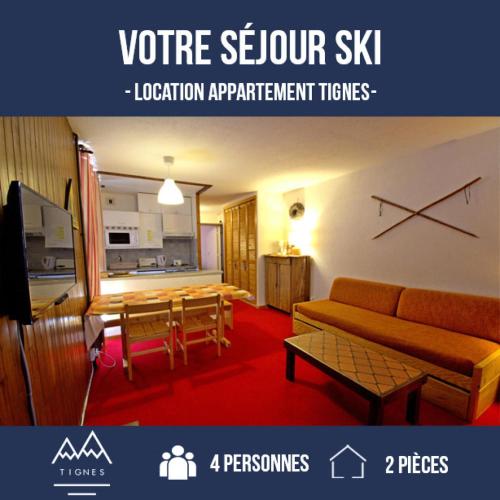Le Prariond - Au centre de la station appartement pour 4 pers. MAE-1314