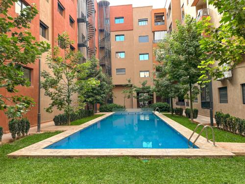 A piscina em ou perto de Condo in marrakech with pool