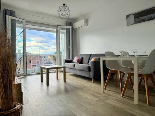 Posedenie v ubytovaní Appartement centre ville 4 personnes à Palavas les flots