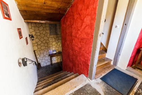 Kylpyhuone majoituspaikassa Le Sareymond