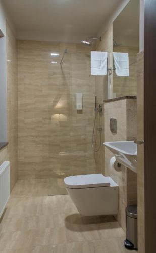 Hotel Retro B.A. Zientarskiにあるバスルーム