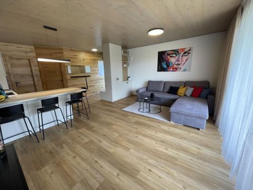 Kuchyň nebo kuchyňský kout v ubytování Apartmán J2 Hrabušice