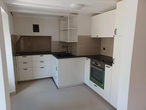 Kuchyň nebo kuchyňský kout v ubytování Casa Leventina