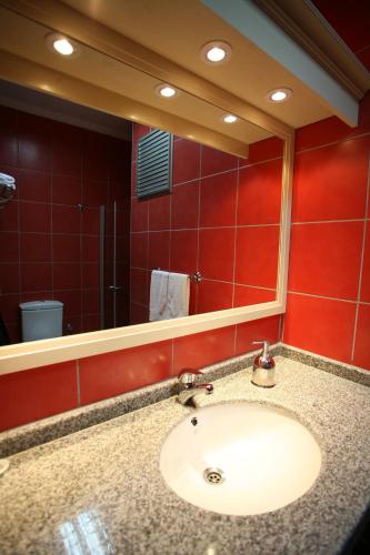 Koupelna v ubytování Hotel Mare Datca