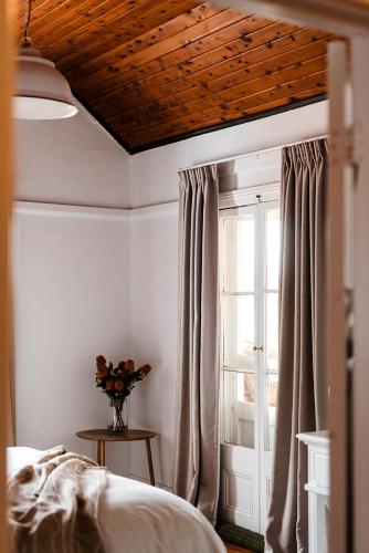 Ένα ή περισσότερα κρεβάτια σε δωμάτιο στο Wahgunyah Farm Stay