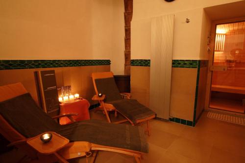 Un lugar para sentarse en Hotel Rufolo