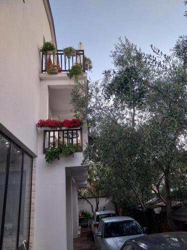 Balkón nebo terasa v ubytování Apartmani Liberan Neum