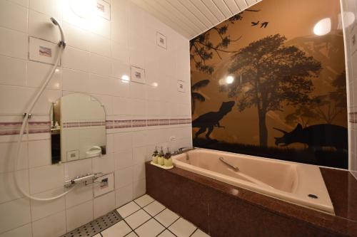 Koupelna v ubytování Hotel cooju Fukui