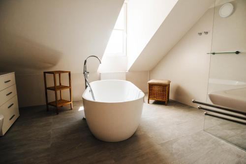 Koupelna v ubytování Hotel Forea