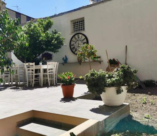 Zahrada ubytování B&B casa Petrarca