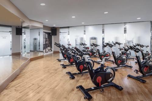 Das Fitnesscenter und/oder die Fitnesseinrichtungen in der Unterkunft JW Marriott Hotel Lima