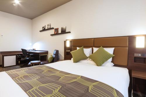 Katil atau katil-katil dalam bilik di HOTEL MYSTAYS Haneda