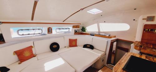 Istumisnurk majutusasutuses Sailing Experiences - Full Catamaran with skipper
