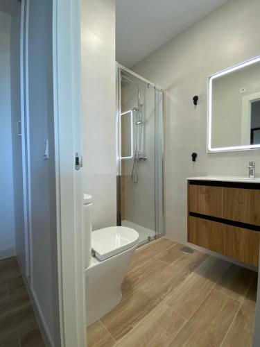 Koupelna v ubytování BEACH HOUSE EL BOSQUE