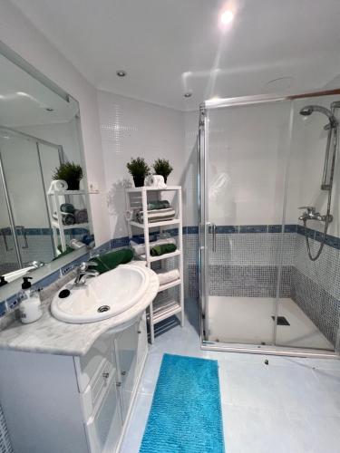 Kúpeľňa v ubytovaní Apartamentos Terraza playa