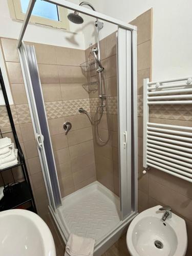 Koupelna v ubytování Tramontana