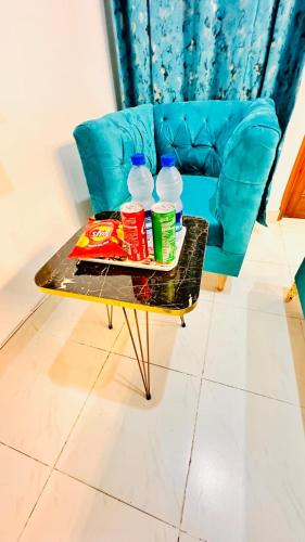 Posezení v ubytování Lahore Guest House 4'9