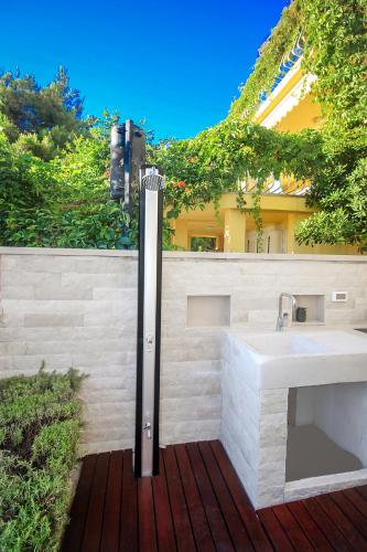 Balkoni atau teres di Villa Vala
