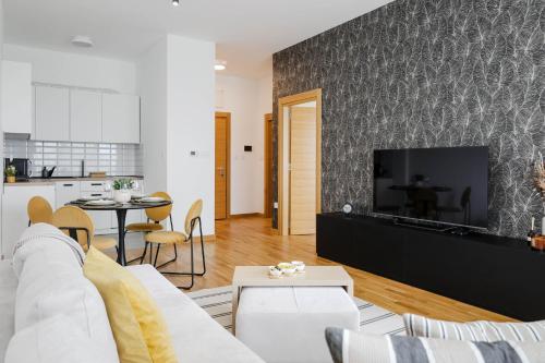 Кухня или мини-кухня в Best View Residence

