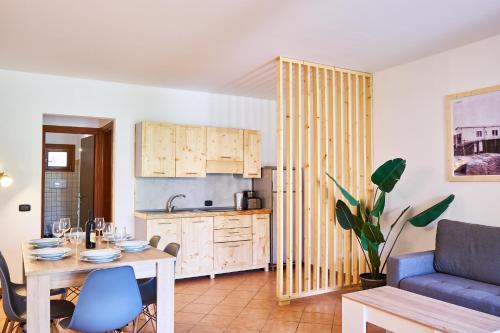 Η κουζίνα ή μικρή κουζίνα στο Porto Antigo Hotel BB